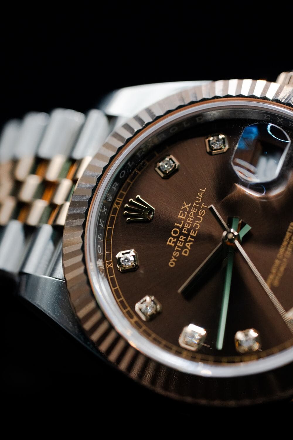 Rolex watch in red box
